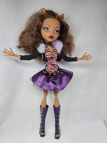 Monster High Frightfully Tall Ghouls Clawdeen Wolf Doll 17 Inche