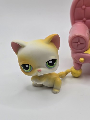 Littlest Pet Shop Cat Lot of 3 Cats and Couch Vintage - photo 5