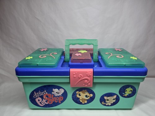 Littlest Pet Shop Carry Storage Case Tackle Box Container 2007