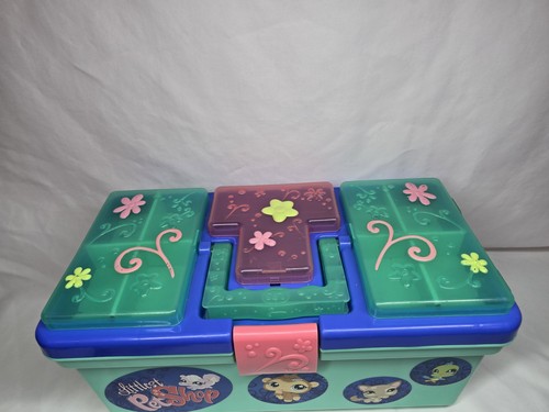 Littlest Pet Shop Carry Storage Case Tackle Box Container 2007 - photo 2