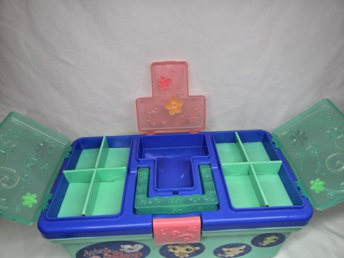 Littlest Pet Shop Carry Storage Case Tackle Box Container 2007 - photo 3