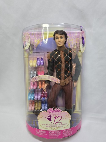 Mattel Barbie 12 Dancing Princesses Derek Doll #J8891 2006