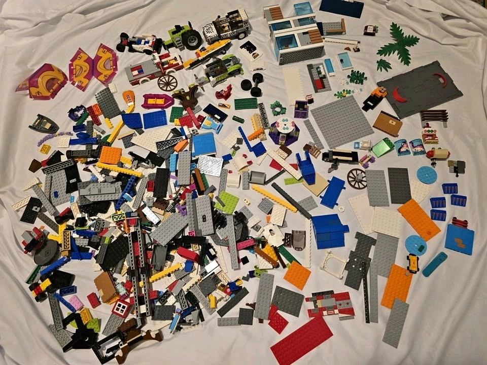 Bulk LEGO Bricks – 6.9 lbs Lot Multicolor Mixed Pieces