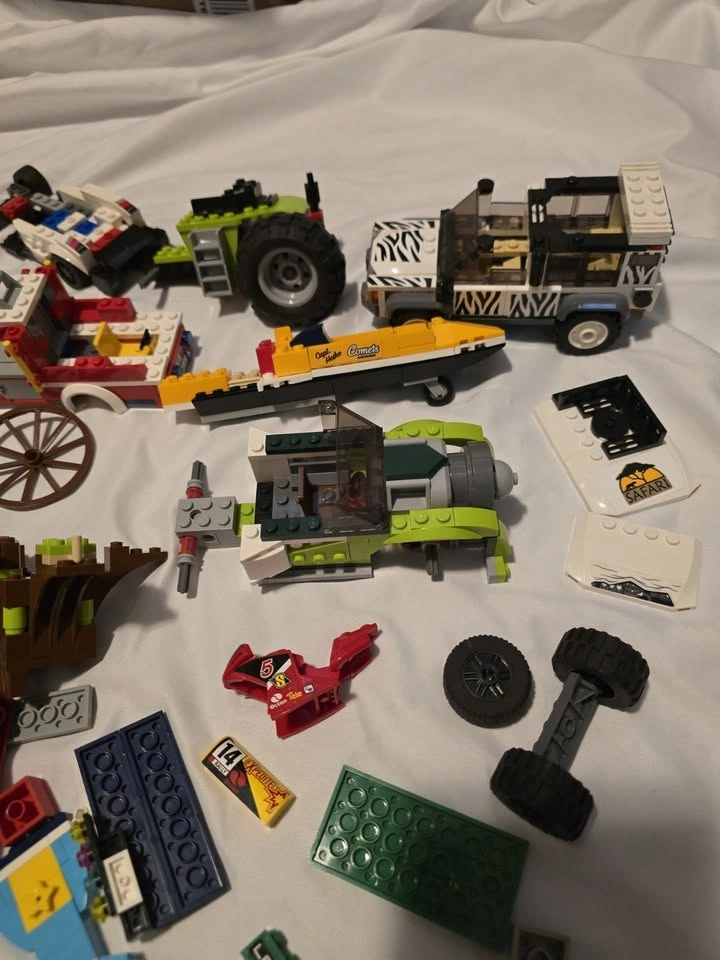 Bulk LEGO Bricks – 6.9 lbs Lot Multicolor Mixed Pieces - photo 5
