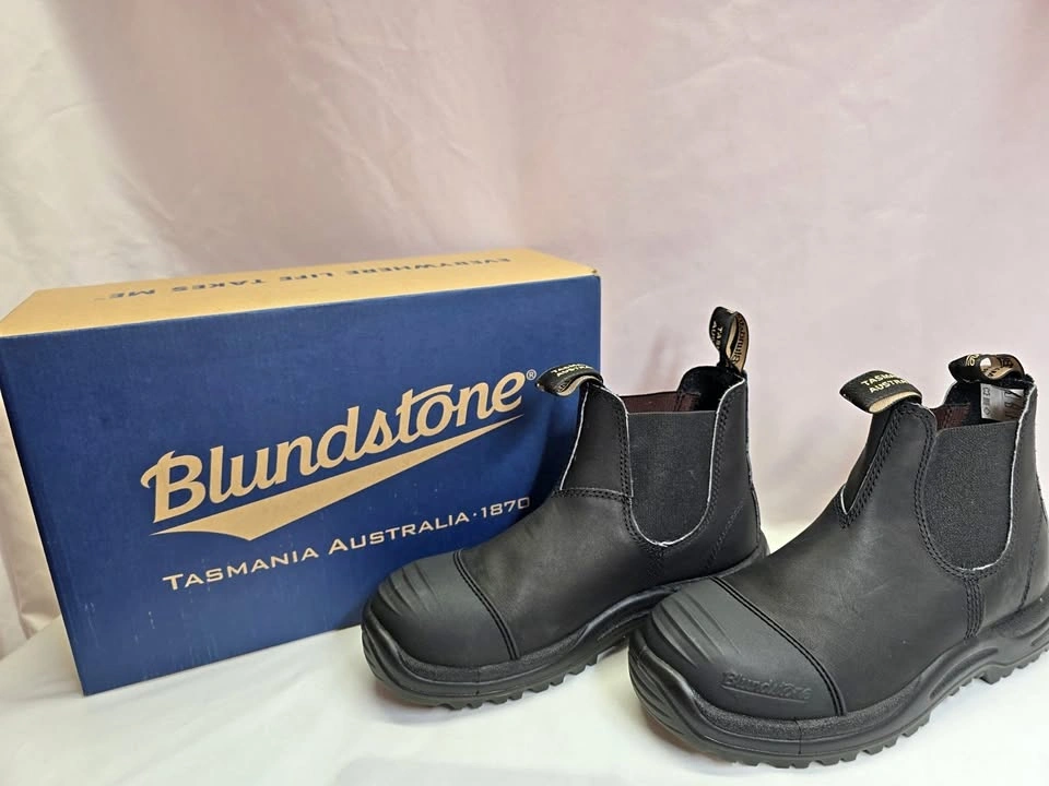 Unisex Blundstone 168 Safety Steel Toe Boots - Men's 6/Womens 8