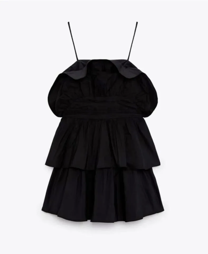 Zara Ruffle Mini Dress image indicator(4)