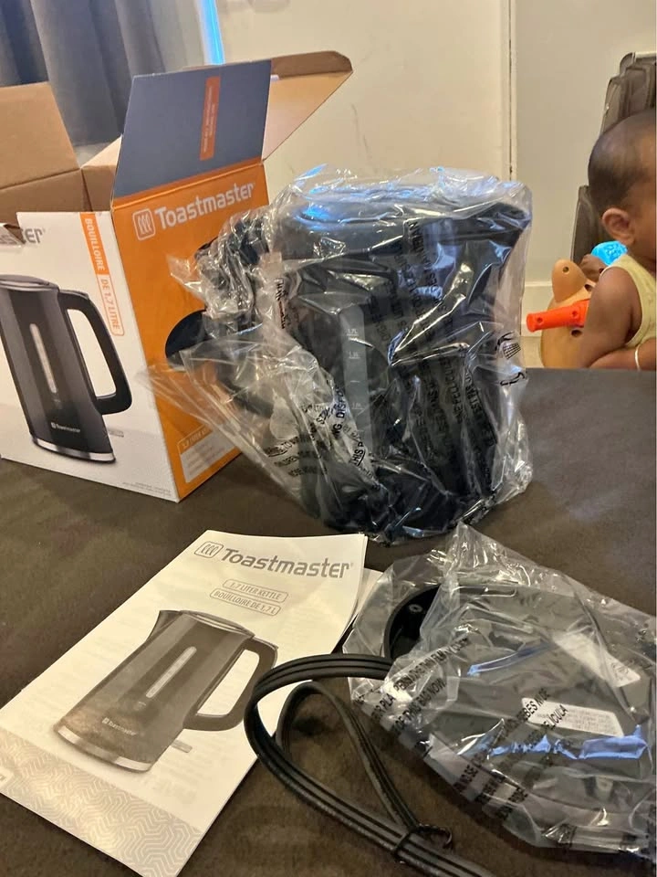 Brand New Toastmaster 1.7L Electric Kettle - Unused