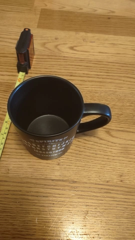 Ouija Board Style 'Spirits' Coffee Mug - photo 3