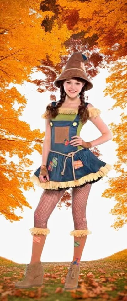 NEW 50% OFF The Wizard of Oz Scarecrow Costume HALLOWEEN