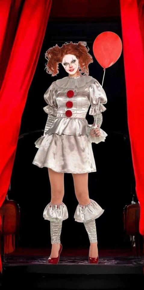 NEW 50% off IT Pennywise Clown Halloween Costume - photo 5