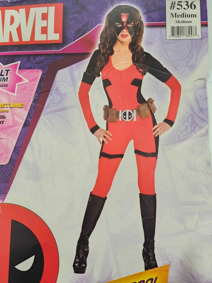 NEW 50% off Lady Deadpool signature superhero costume - photo 3