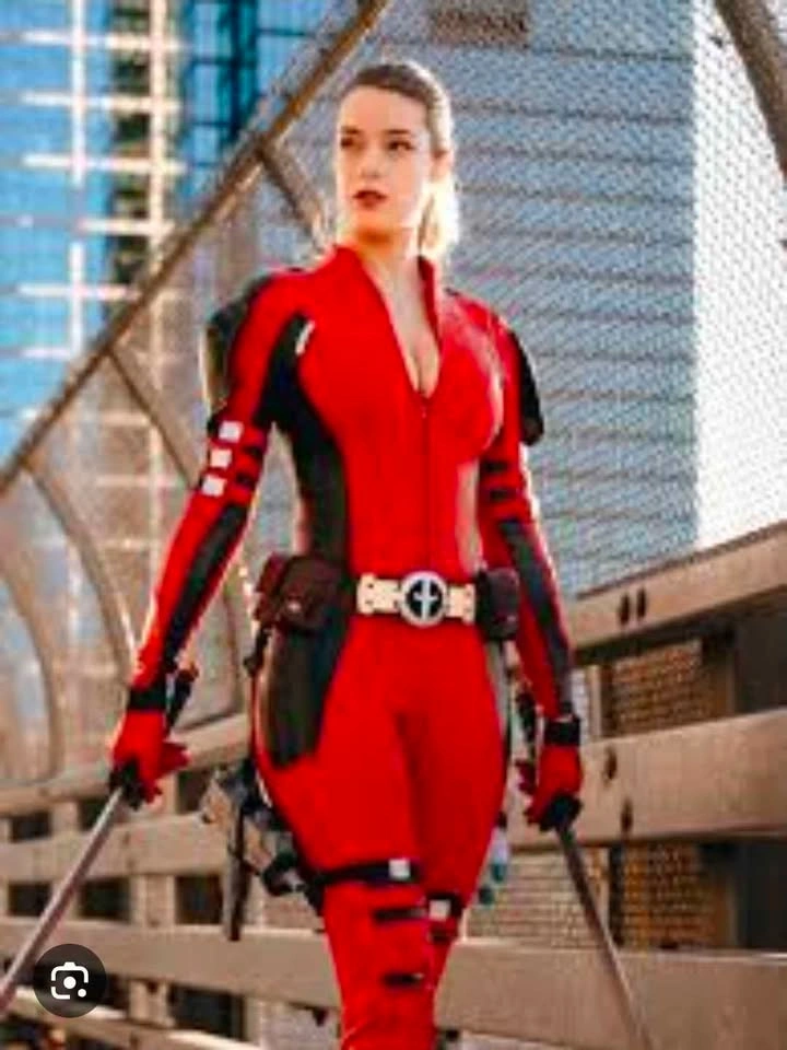 NEW 50% off Lady Deadpool signature superhero costume - photo 4