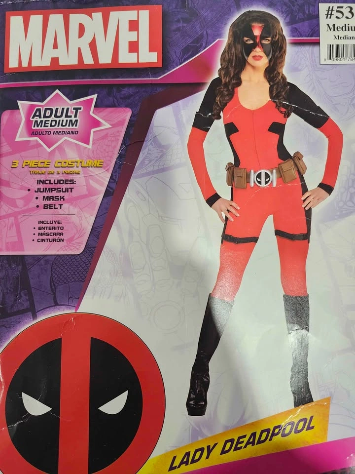 NEW 50% off Lady Deadpool signature superhero costume - photo 5