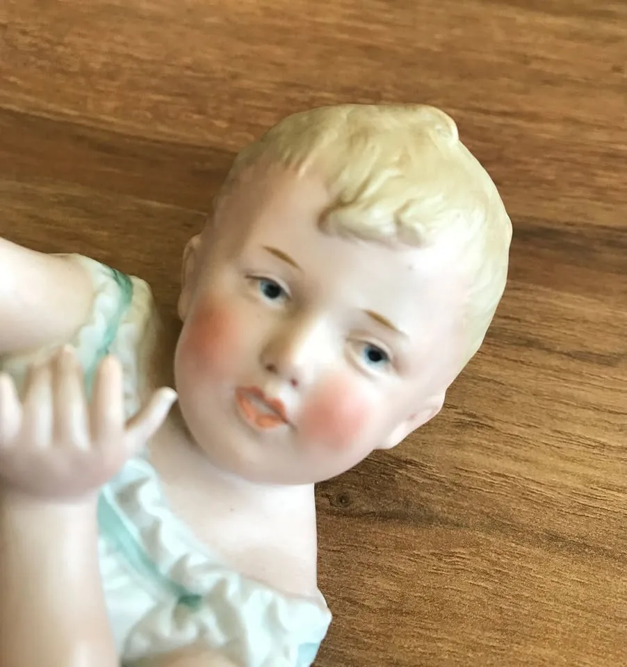 🧡Antique Gebruder Heubach Piano Baby 8" image indicator(3)