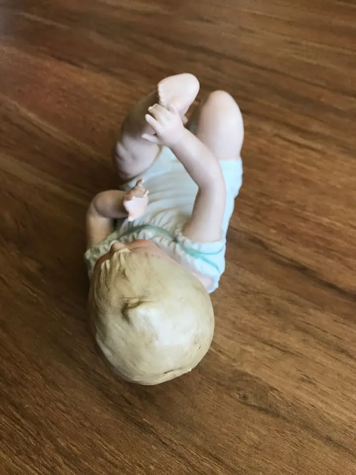 🧡Antique Gebruder Heubach Piano Baby 8" image indicator(10)