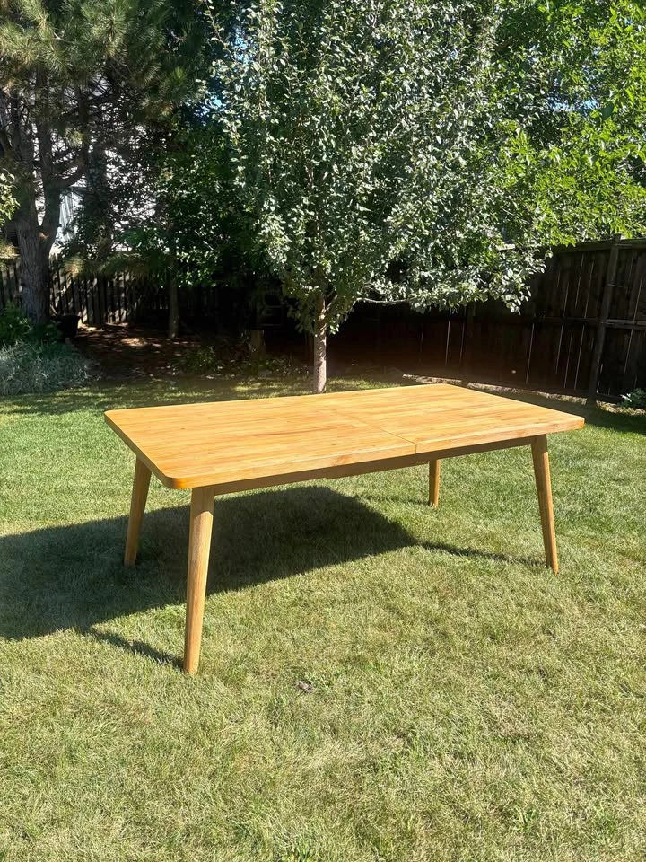 Thanksgiving ready! New dining table
