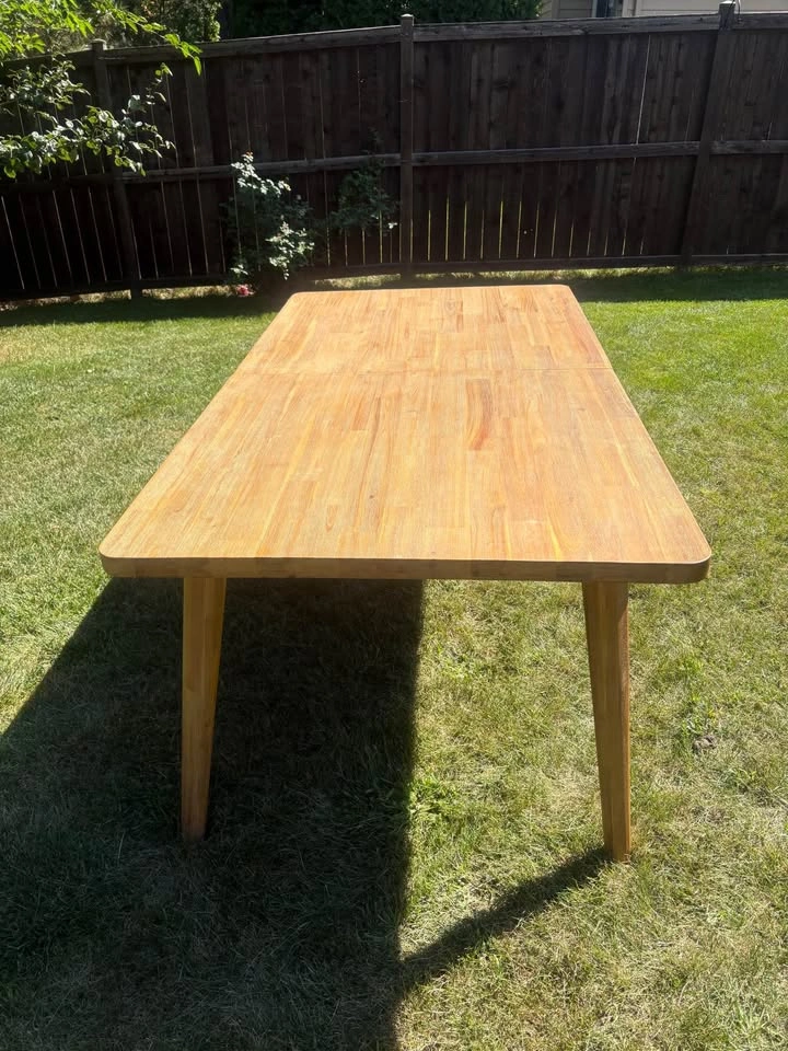 Thanksgiving ready! New dining table - photo 2
