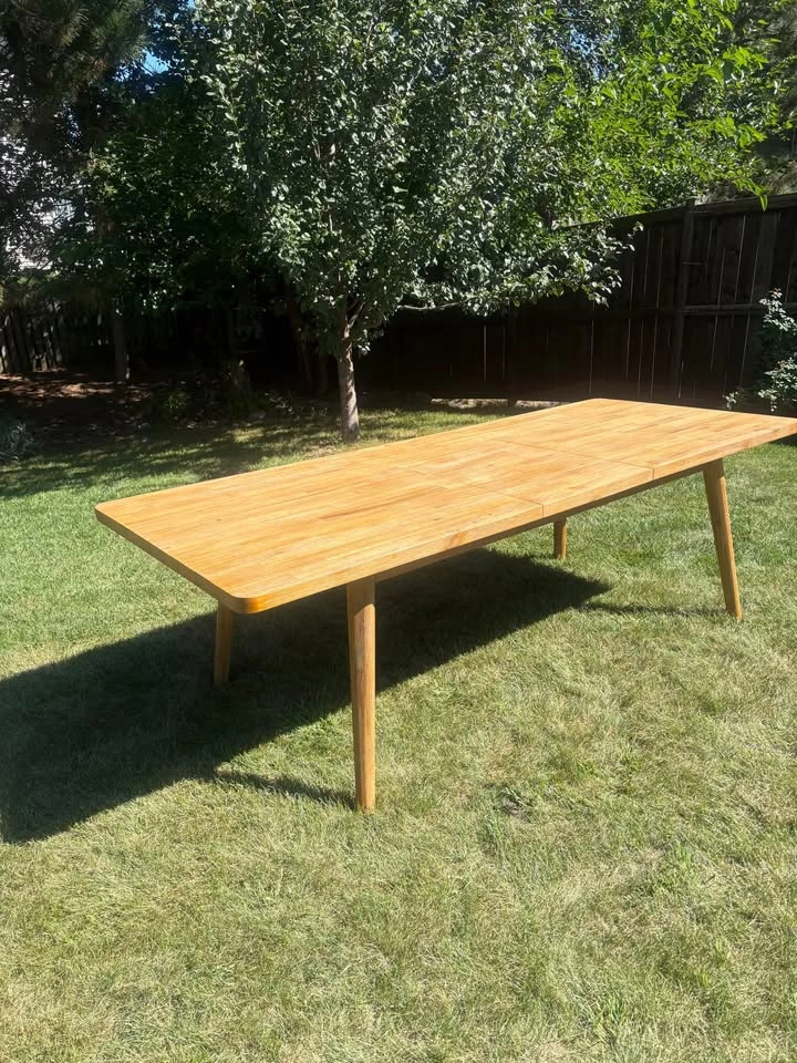 Thanksgiving ready! New dining table - photo 3