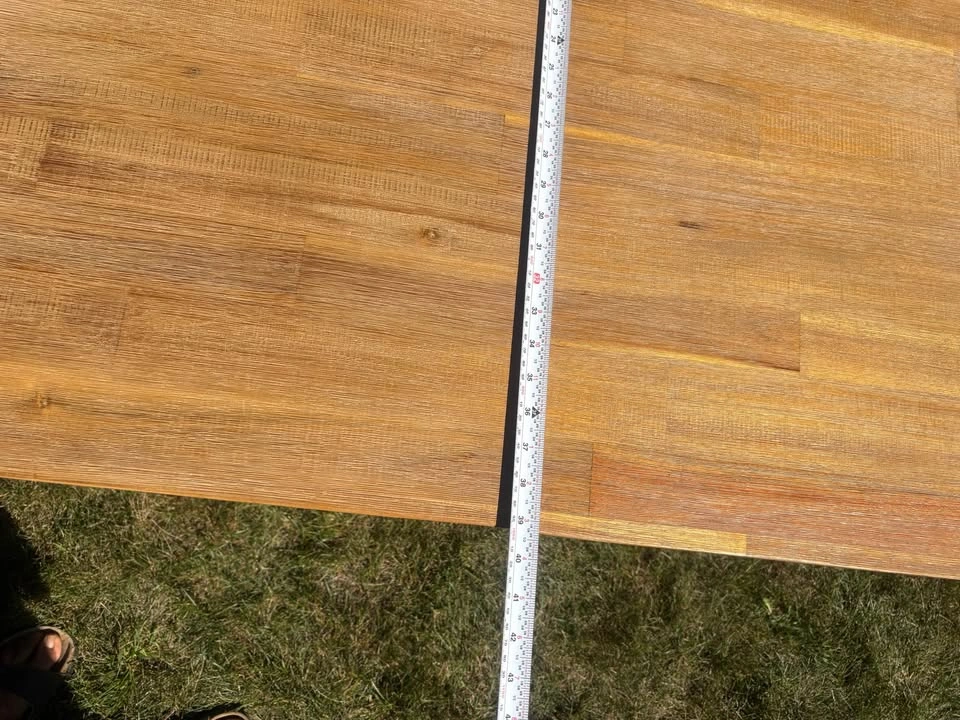 Thanksgiving ready! New dining table - photo 5