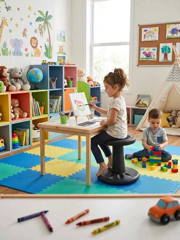 Studico Active Chair 13.5" Wobble Kids Chair (Ages 3-7)