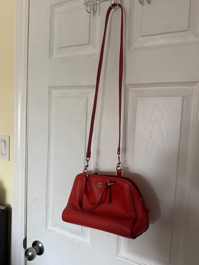 Coach Red Handbag - photo 3