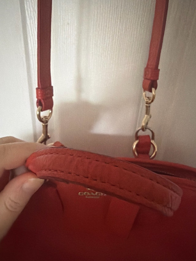 Coach Red Handbag - photo 4