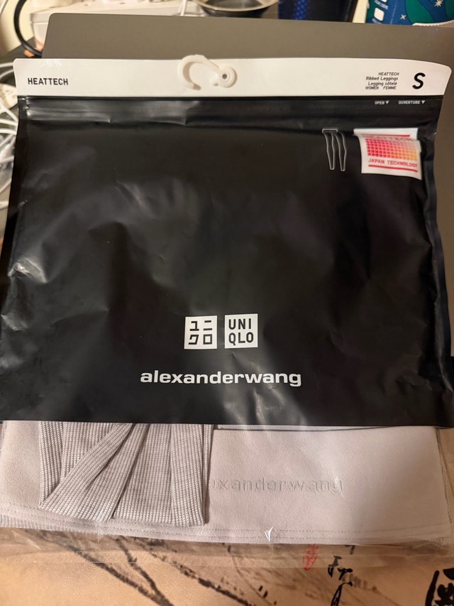 Uniqlo x Alexander Wang Heattech Ribbed Leggings