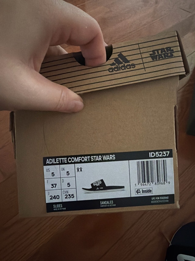 Adidas Star Wars Adilette Comfort Slides - photo 4