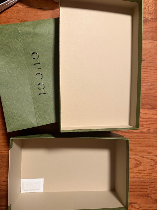 Gucci Shoe Box and Paper Bag - photo 2