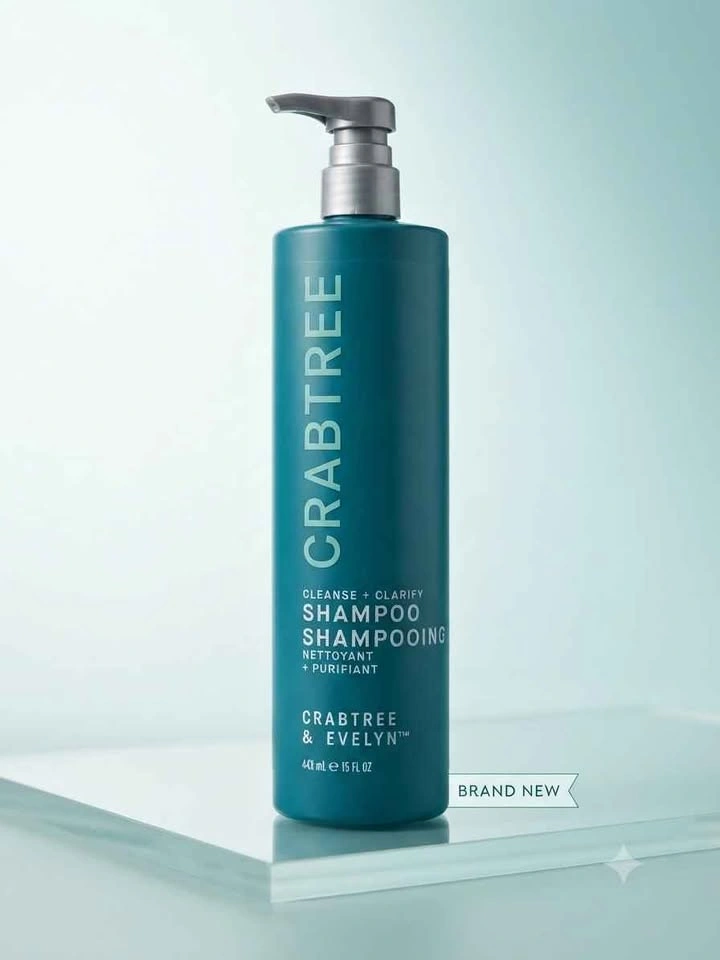 Crabtree & Evelyn Cleanse & Clarify Shampoo 443ml - Brand New