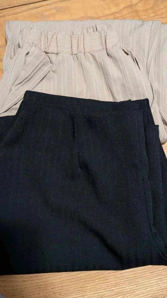 Wide Leg Dress Pants (Large)