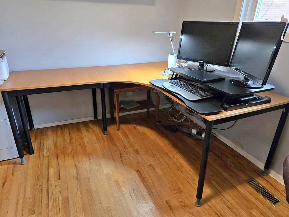 Large IKEA desk - built to last