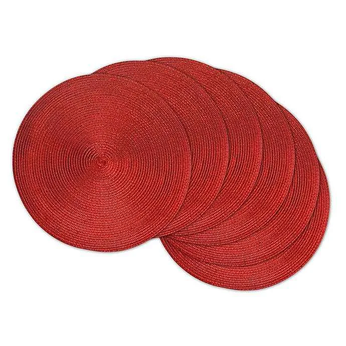 METALLIC RED PLACEMATS image indicator(2)
