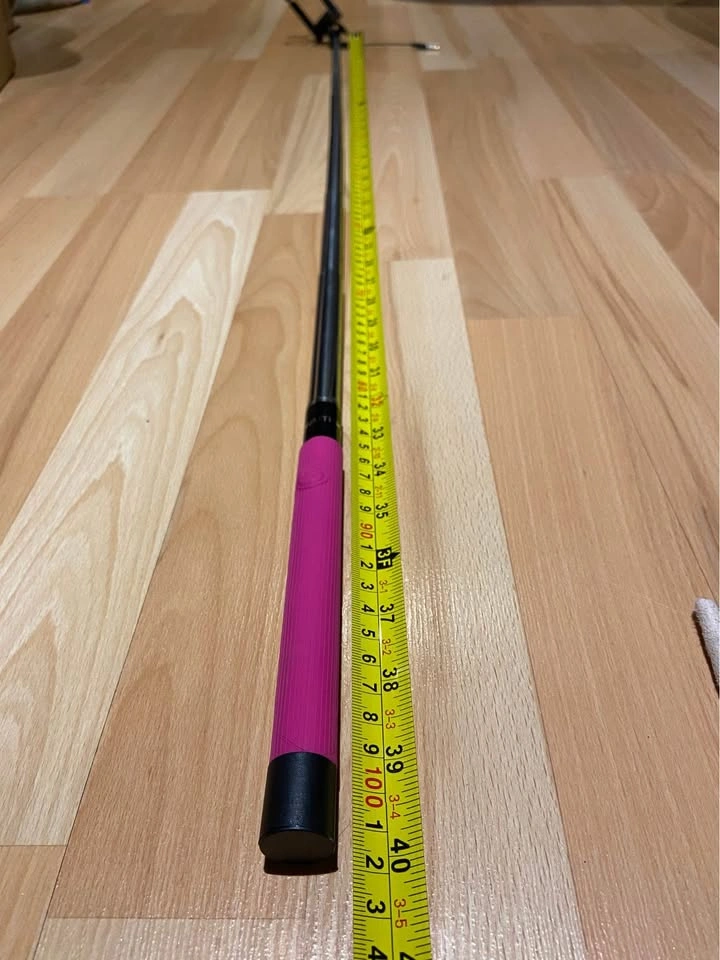 Wired Selfie Stick with Pink Grip - photo 2