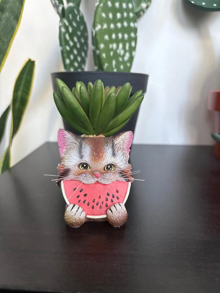 Bradford Exchange Purr-fect Planters: Chonkers & Jinx - photo 2