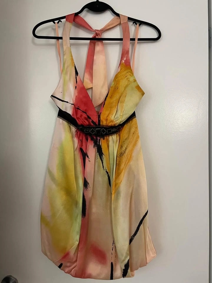 Vintage BCBG Silk Dress size 2
