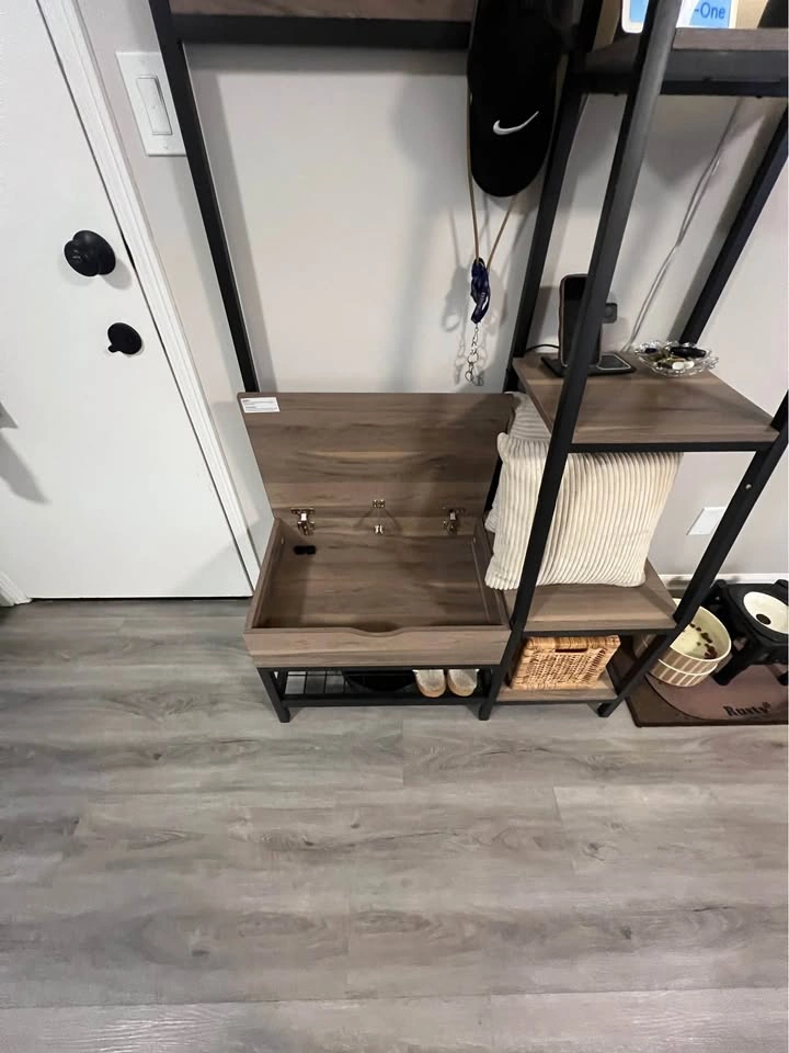 CANVAS Caledon 3-Hook Entryway Coat Rack/Hall Tree - photo 3