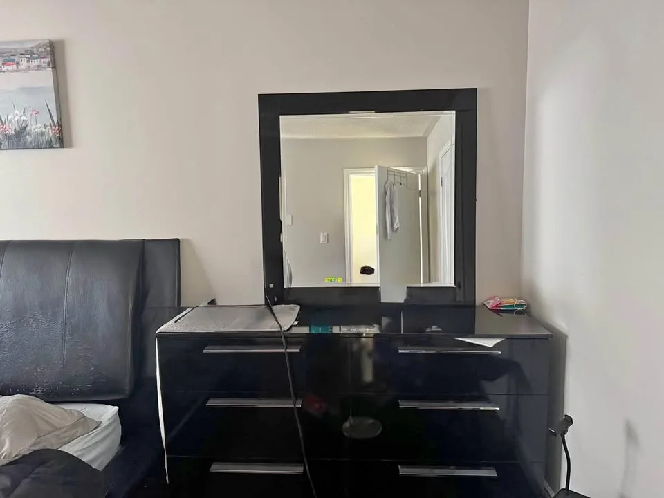 Full King Bed, Dresser and Night stand thumbnail