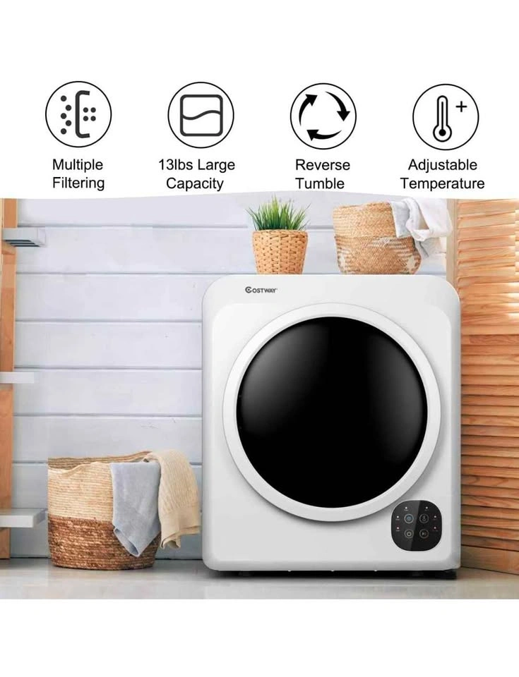 COSTWAY 1700W Portable Clothes Dryer for Apartment - photo 3