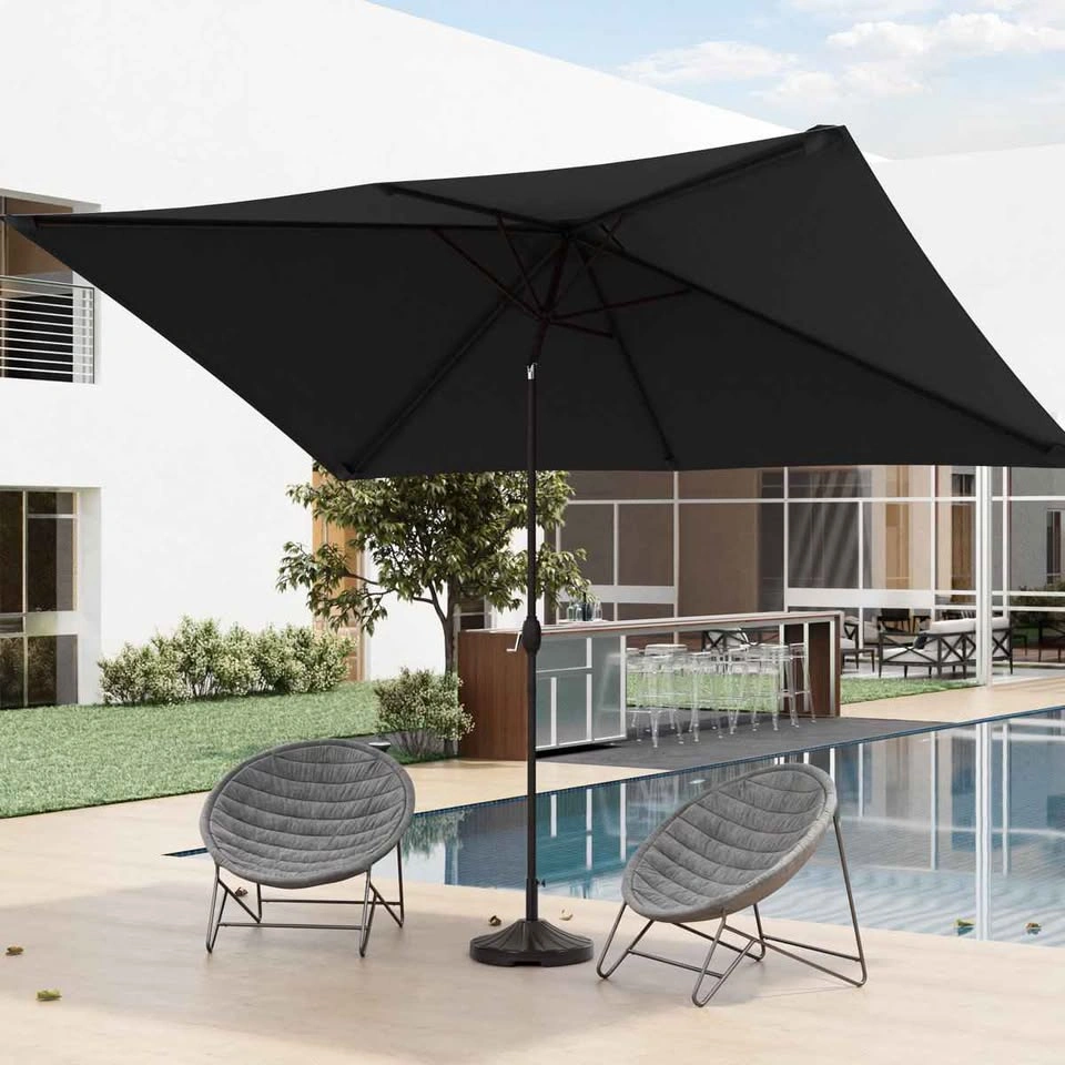 Large rectangle outdoor umbrella 6.5 x 10 - photo 2
