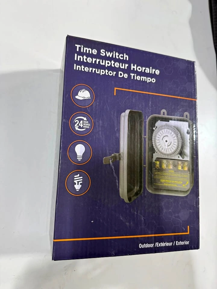Woods PRO 59104R 24-Hour Mechanical Time Switch