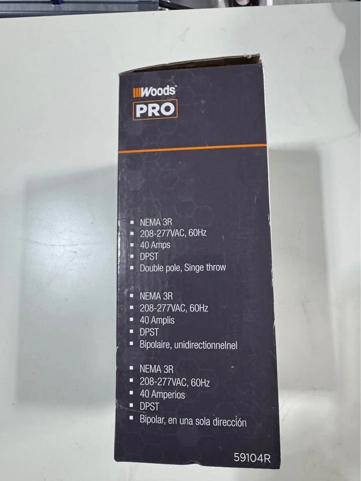Woods PRO 59104R 24-Hour Mechanical Time Switch - photo 4