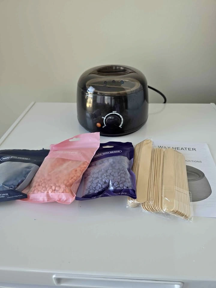 Wax Heater Kit with Hard Wax Beans
