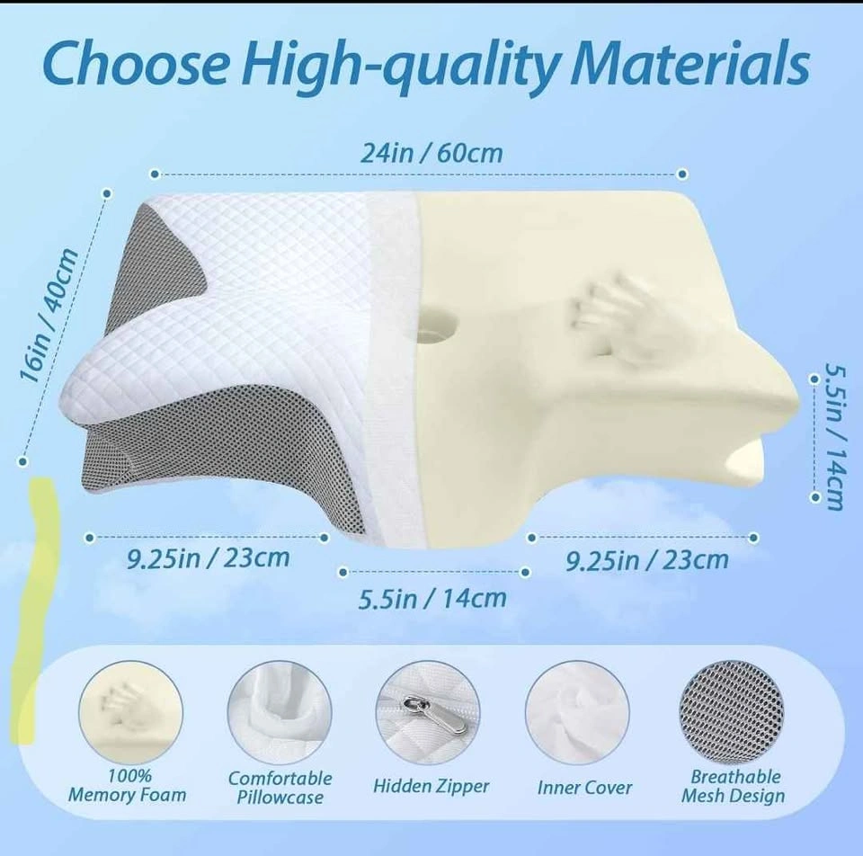 HOMCA Cervical Memory Foam Pillow - photo 2