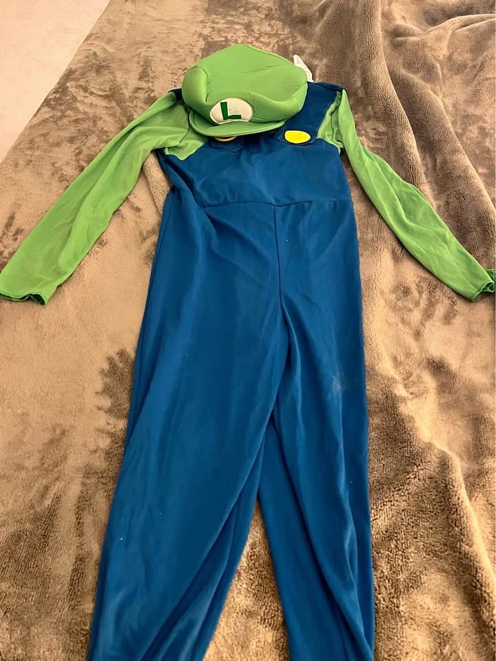 Luigi Costume Kids L