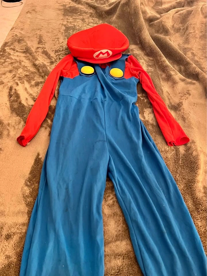 Super Mario Costume Kids M