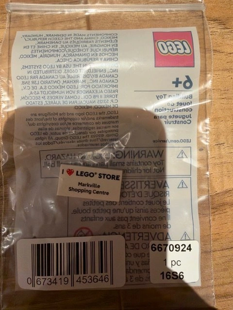 LEGO I ❤️ LEGO Store Markville Shopping Centre Printed Tile