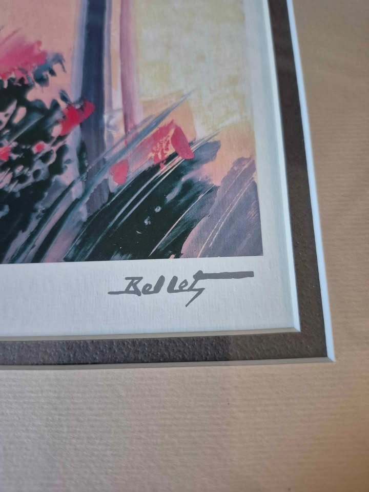 Set of 2 Emile Bellet Framed Art Prints - photo 2
