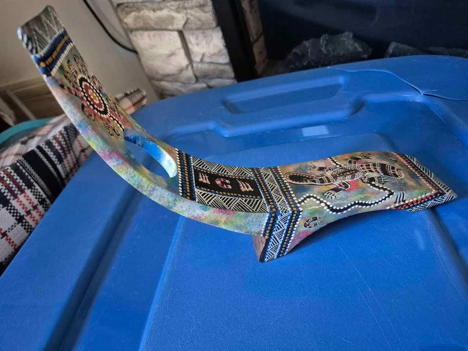 Birubi Art Trisha Mason Aboriginal Art Wine Bottle Holder - photo 2
