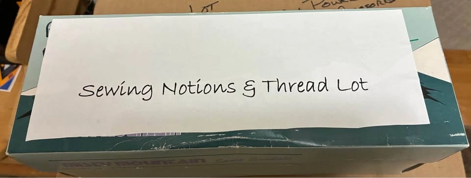 Vintage & Modern Sewing Notions & Thread Lot – Mending/Craft Kit - photo 2